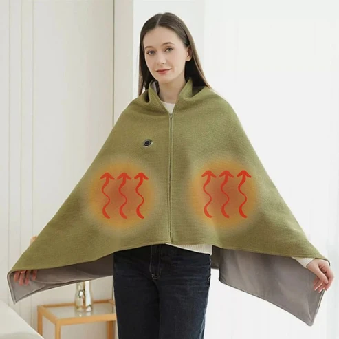 🎃Xmas Mega Sale🔥Portable Heated Blanket Shawl- Halloween Blowout Sale – LAST DAY!
