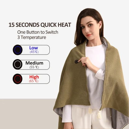 🎃Xmas Mega Sale🔥Portable Heated Blanket Shawl- Halloween Blowout Sale – LAST DAY!